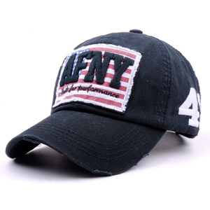 Washed baseball cap