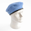 Custom wholesale fashion casual winter warm ladies wool leisure beret hat