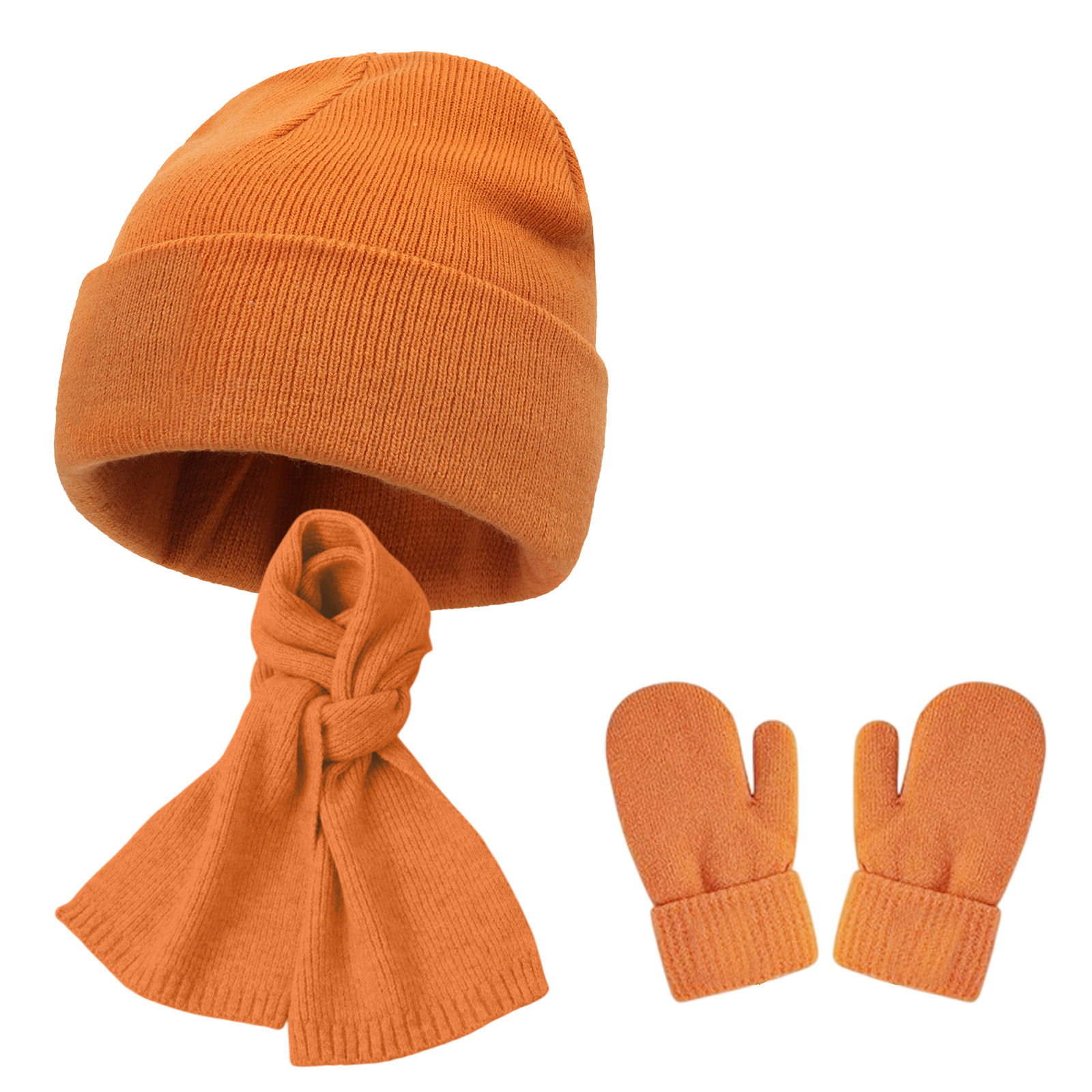 Orange Knit Set