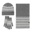 Grey Knit Three Piece Set