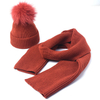 Fur beanie &scarf