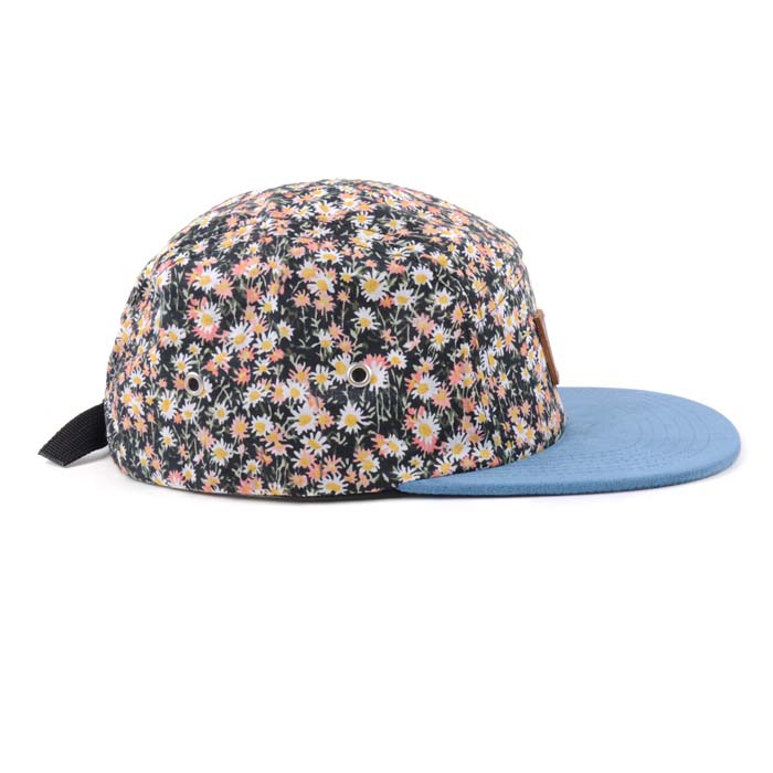 5 panel snapback hat