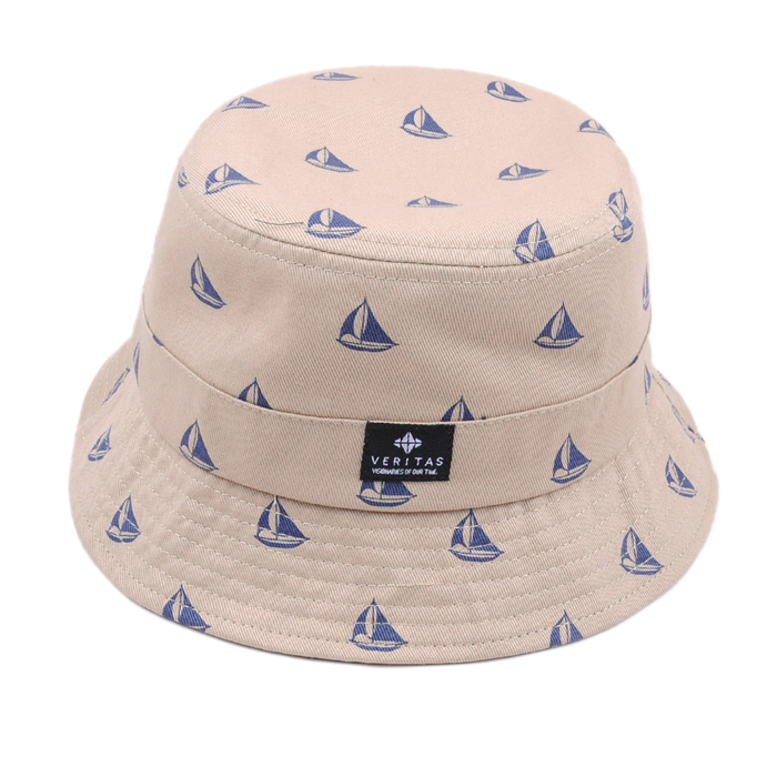 cotton flower bucket hat 