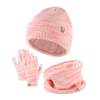 Gloves Scarf Beanie Set