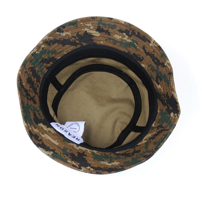 Fashion cotton camo bucket hat 