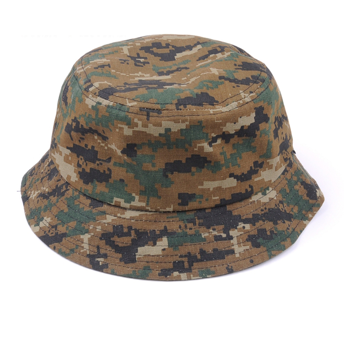 Fashion cotton camo bucket hat 