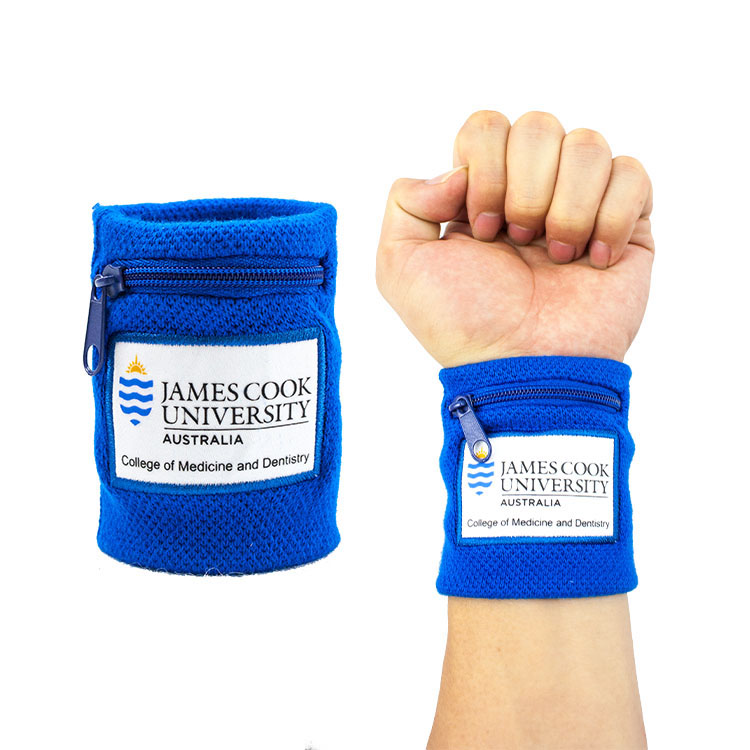 Cotton Sport zipper sweatband
