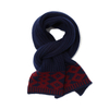 Retro Navy Blue Knit Beanie