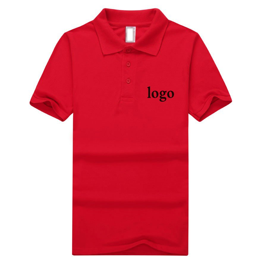 100% Cotton fabric Custom POLO tshirt