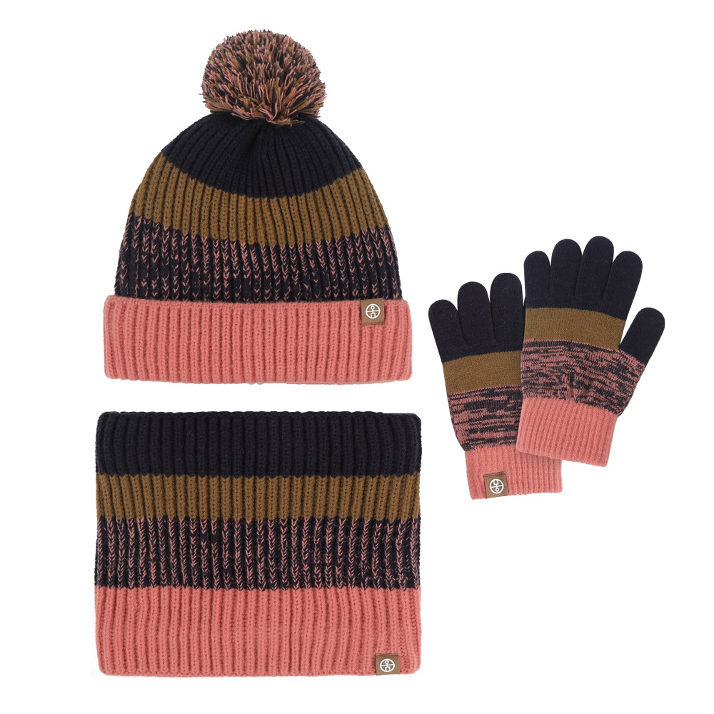 Pink Cashmere Knit Three Piece Set