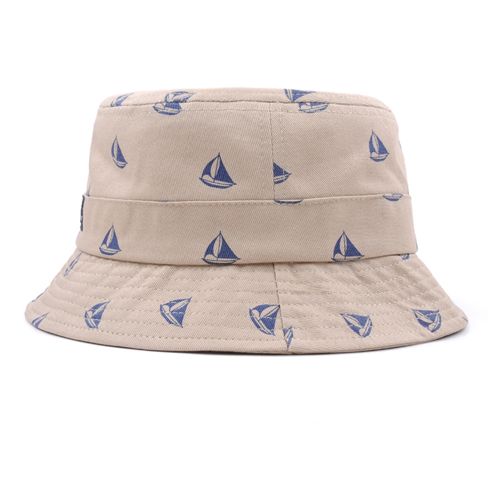 cotton flower bucket hat 