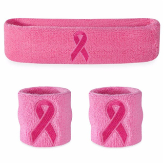 Sport sweatband and headband sets