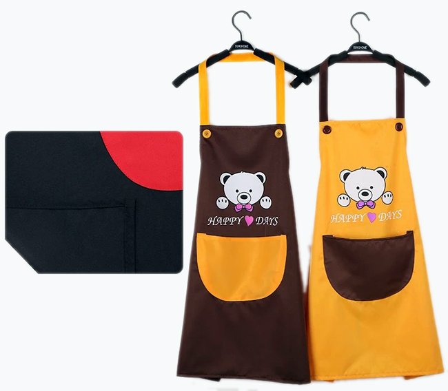 Cartoon Bear Apron
