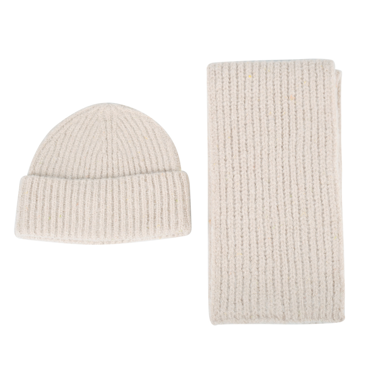 White Knit Set