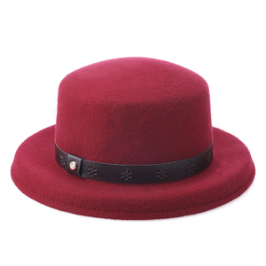 Wool felt hat