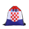 Custom Printed Brazil Flag Drawstring Backpack – Wholesale Reusable Sports Bag