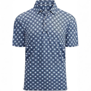 Wholesale Custom Men Printing Pattern Polo Shirts – Breathable Quick-Dry Fabric