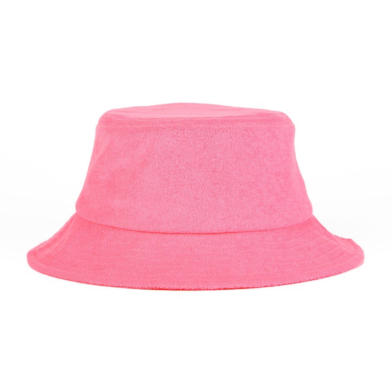 Classic Solid Color Cotton Bucket Hat - Wholesale Bulk for Streetwear & Beachwear