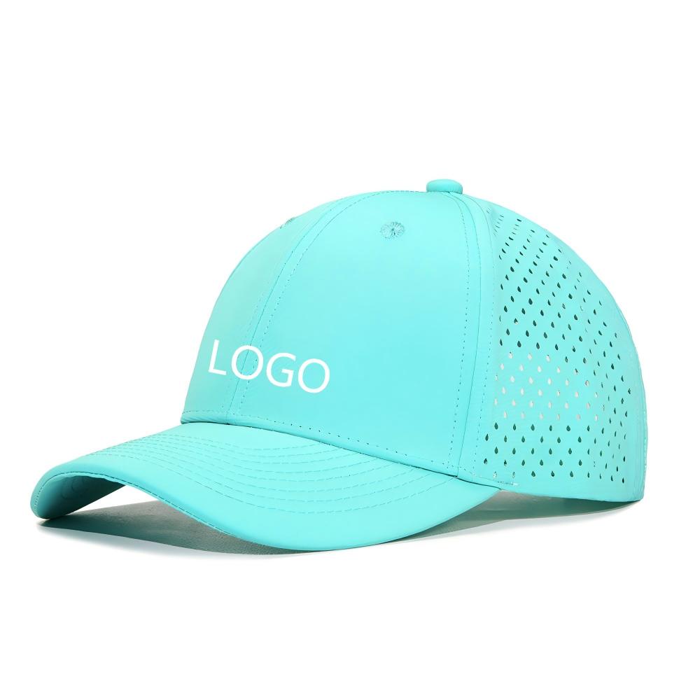 Lightweight Quick Dry Polyester Baseball Hat with Perforated Ventilation for Men & Women