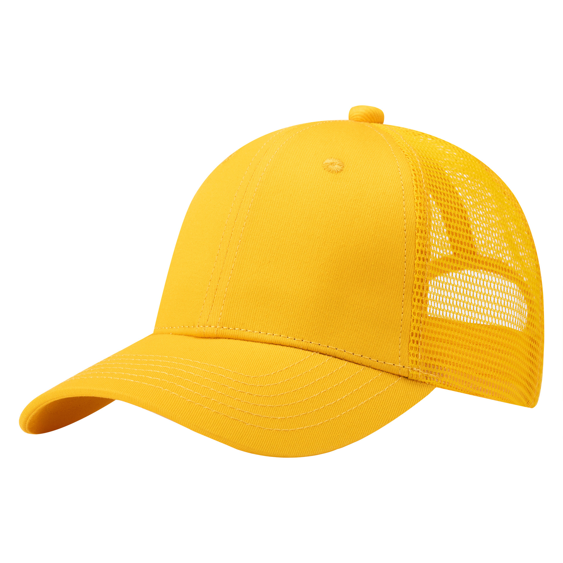 Custom Vintage Patch Trucker Hat | Wholesale Adjustable Mesh Caps