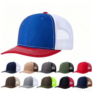 Wholesale Blank Trucker Hats - High Quality Cotton Front Mesh Back Snapback Caps