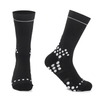 Custom Logo Anti-Slip Crew Socks | Bulk Wholesale Performance Socks with Traction Dots