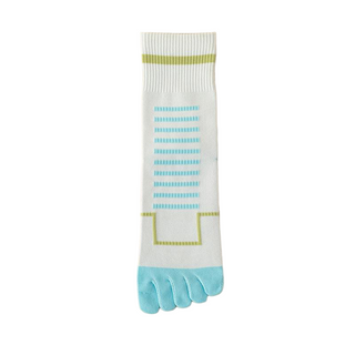Custom Cotton Trampoline Athletic Socks – Wholesale Breathable Anti-Slip Sports Five-Toe Socks for Men & Women