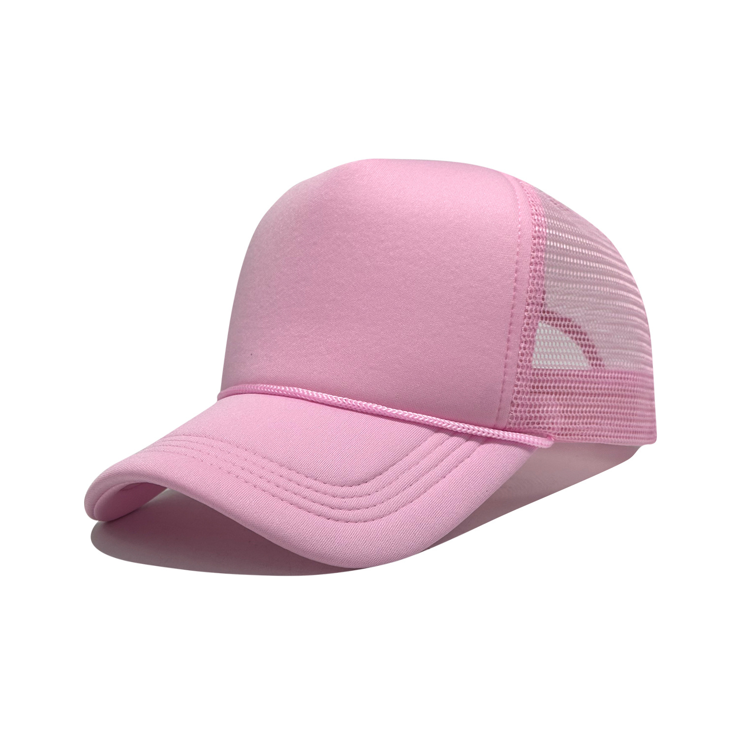 Custom Embroidered Foam Trucker Cap - High Quality Mesh Back Hat 
