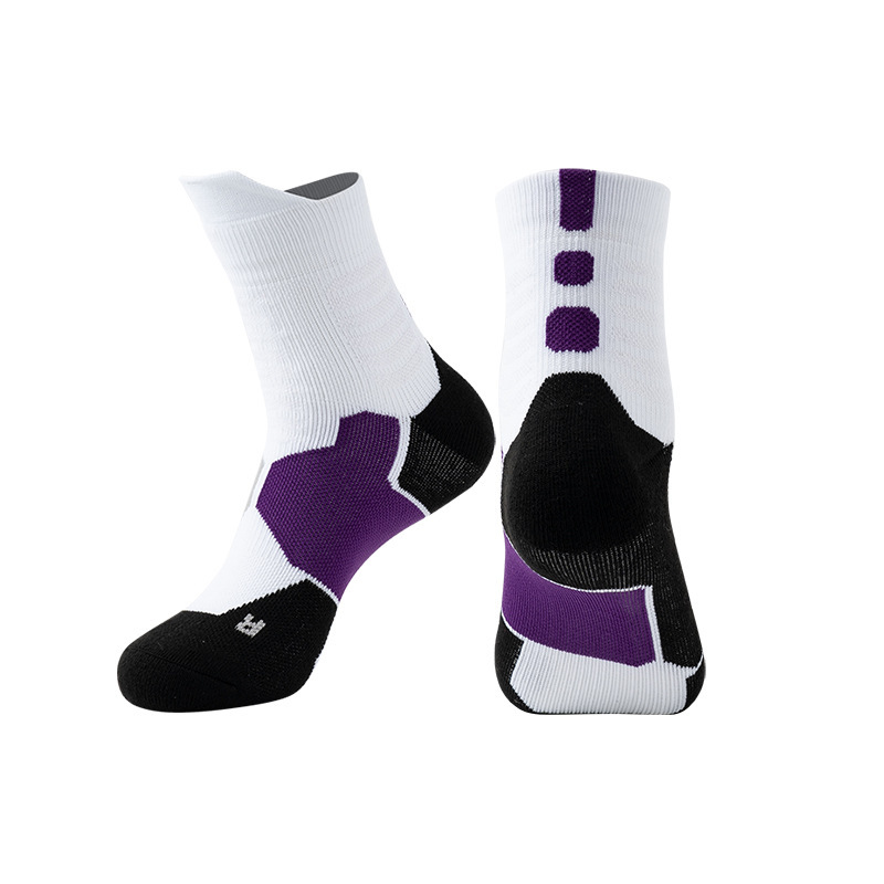Anti-Slip Sports Socks – Breathable Training Socks for Basketball & Running