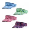 Breathable Striped Visor Cap – Quick-Dry Athletic Headwear