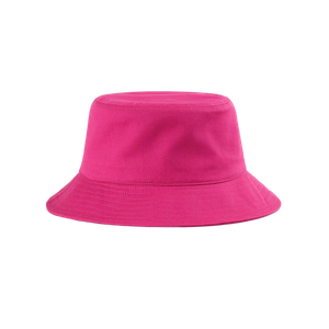 Trendy Hot Pink Washed Cotton Bucket Hat
