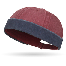 Classic Washed Cotton Brimless Cap - Custom Logo Wholesale Docker Hat