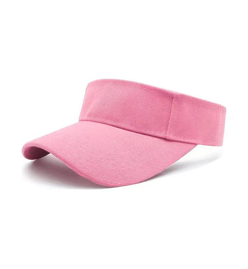 Wholesale Unisex Cotton Sun Visor Hats – 100% Cotton Plain Sport Visors for Business & Promotion