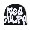 Acrylic Jacquard Knit Beanie Y2K Streetwear Skull Cap Unisex Winter Warm Letter Print Knitted Headwear