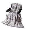 Wholesale Custom Polyester Soft Jacquard Knit Throw Blanket 