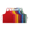 Wholesale Solid Color Cotton Cooking Aprons with Pocket - In Stock Commercial Grade for Catering & Kitchen Staff