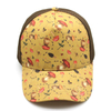 Vintage Printing Mesh Cotton Trucker Cap - Bulk Custom Breathable Headwear for Men & Women
