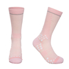 Custom Logo Anti-Slip Crew Socks | Bulk Wholesale Performance Socks with Traction Dots