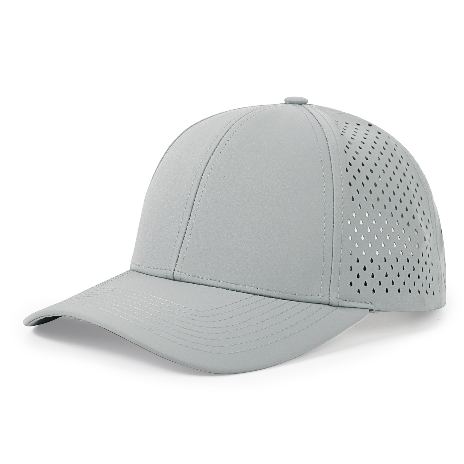 Breathable Laser Perforated Sport Cap Athletic Sun Hat for Outdoor Activities