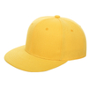 Plain Flat Brim Baseball Cap | Adjustable Structured Snapback Hat