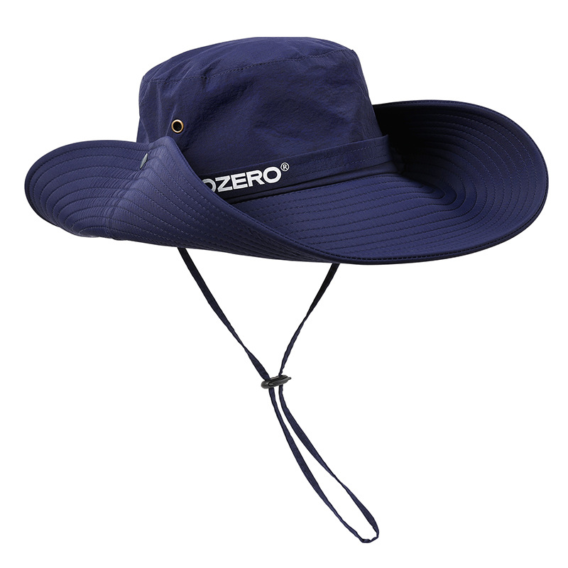 Lightweight Foldable Sun Bucket Hat with Adjustable Chin Strap
