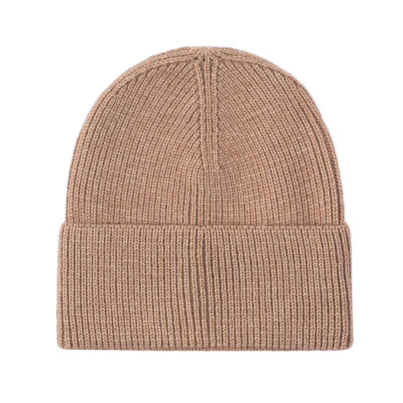 Trendy Solid Color Acrylic Knit Cuff Beanie – Wholesale Bulk Pack for Branding & Corporate Gifting