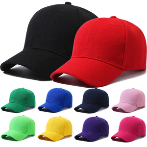 Multiple-color Cotton 6 Panel Baseball Cap