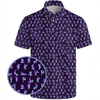 Wholesale Custom Men Printing Pattern Polo Shirts – Breathable Quick-Dry Fabric