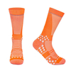 Custom Logo Anti-Slip Crew Socks | Bulk Wholesale Performance Socks with Traction Dots