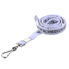Custom Durable Knitted Neck Strap Lanyard with Swivel Hook