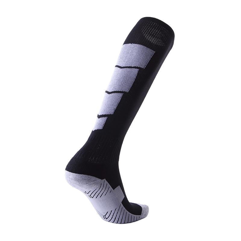 Non-Slip Knee-High Sports Compression Socks for Soccer & Basketball
