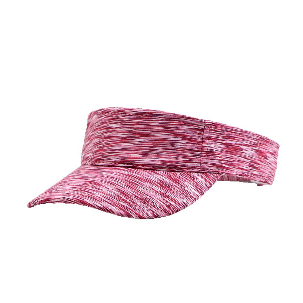 Breathable Striped Visor Cap – Quick-Dry Athletic Headwear