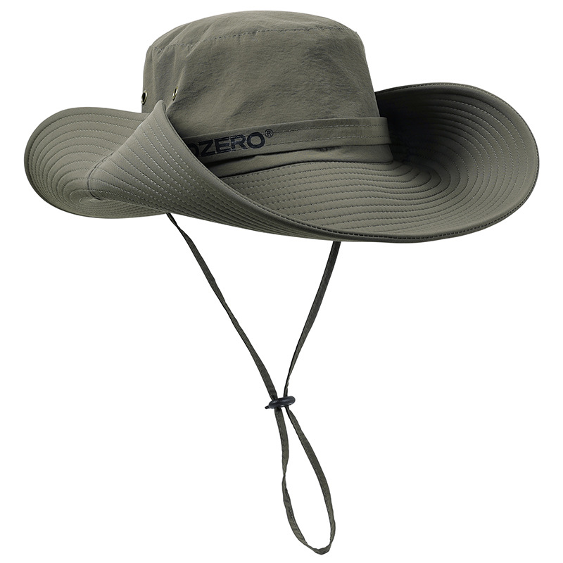 Lightweight Foldable Sun Bucket Hat with Adjustable Chin Strap
