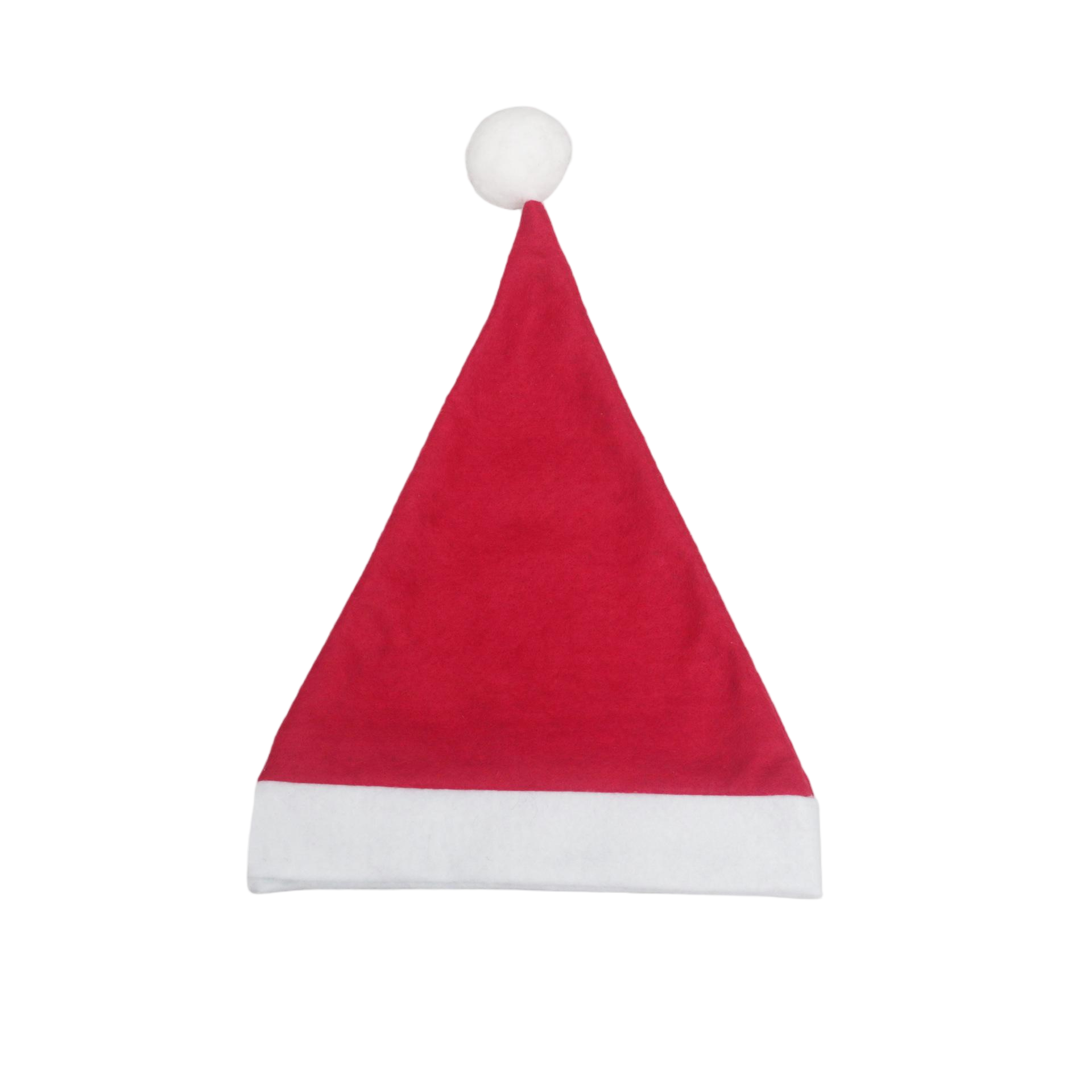 Custom Santa Hats Wholesale Personalized Logo Non‑Woven Christmas Santa Hat for Party Decoration